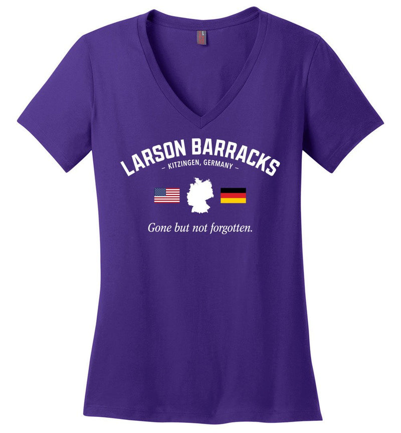 Load image into Gallery viewer, Larson Barracks &quot;GBNF&quot; - Women&#39;s V-Neck T-Shirt

