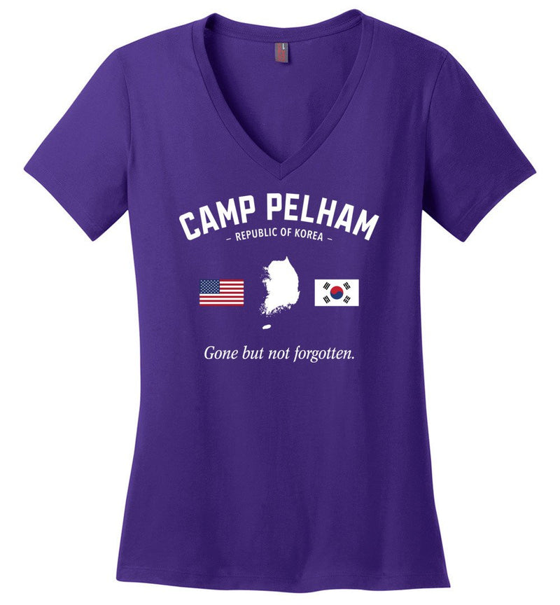 Load image into Gallery viewer, Camp Pelham &quot;GBNF&quot; - Women&#39;s V-Neck T-Shirt
