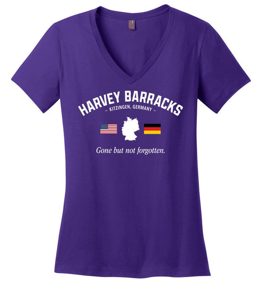 Harvey Barracks "GBNF" - Women's V-Neck T-Shirt