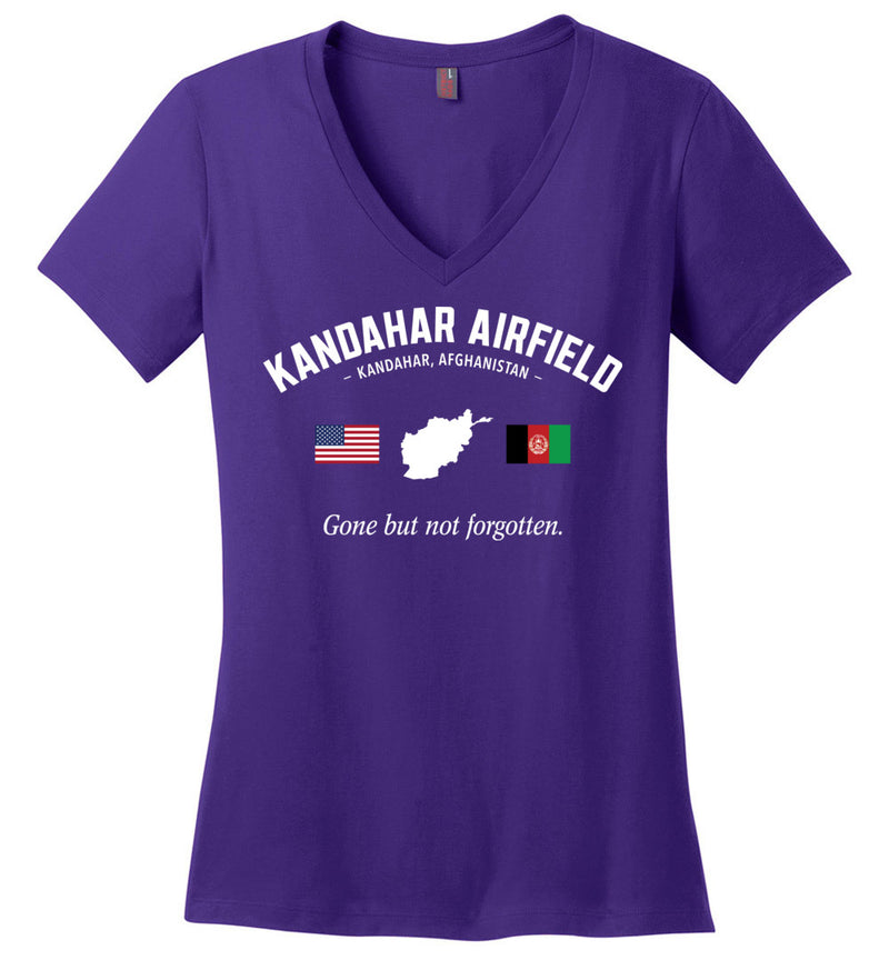 Load image into Gallery viewer, Kandahar Airfield &quot;GBNF&quot; - Women&#39;s V-Neck T-Shirt
