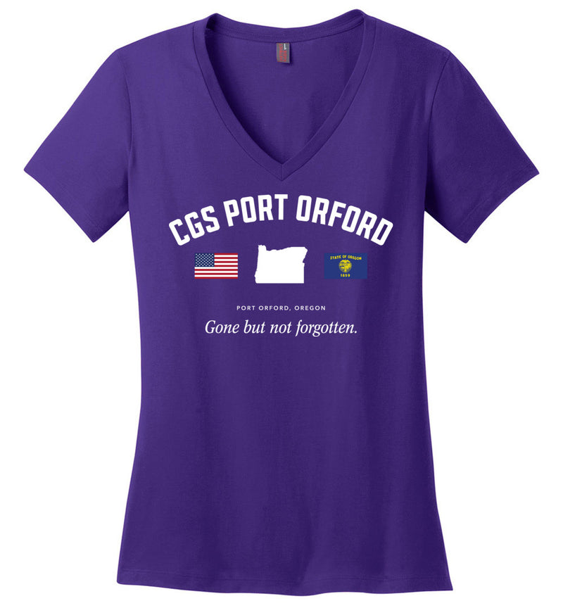 Load image into Gallery viewer, CGS Port Orford &quot;GBNF&quot; - Women&#39;s V-Neck T-Shirt

