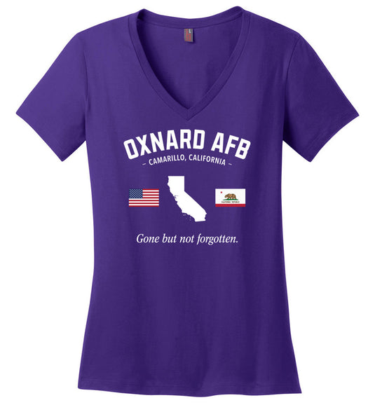 Oxnard AFB "GBNF - Women's V-Neck T-Shirt