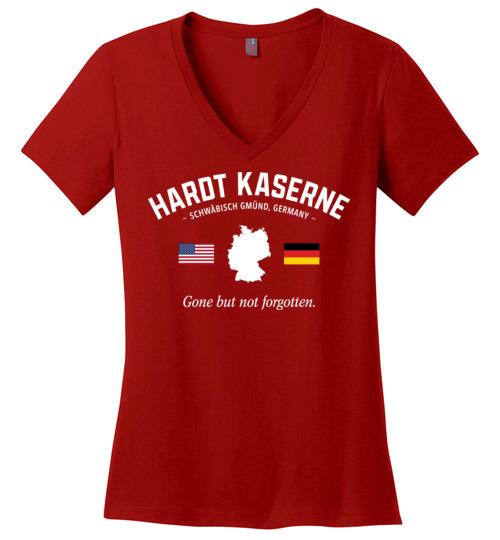 Load image into Gallery viewer, Hardt Kaserne &quot;GBNF&quot; - Women&#39;s V-Neck T-Shirt
