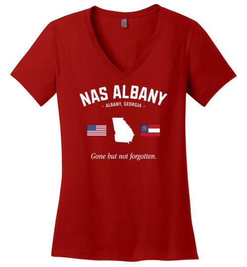 NAS Albany "GBNF" - Women's V-Neck T-Shirt