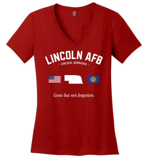 Load image into Gallery viewer, Lincoln AFB &quot;GBNF&quot; - Women&#39;s V-Neck T-Shirt
