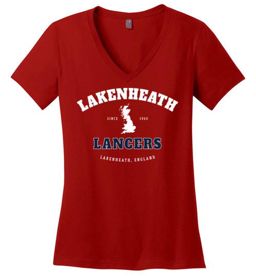 Lakenheath Lancers - Women's V-Neck T-Shirt