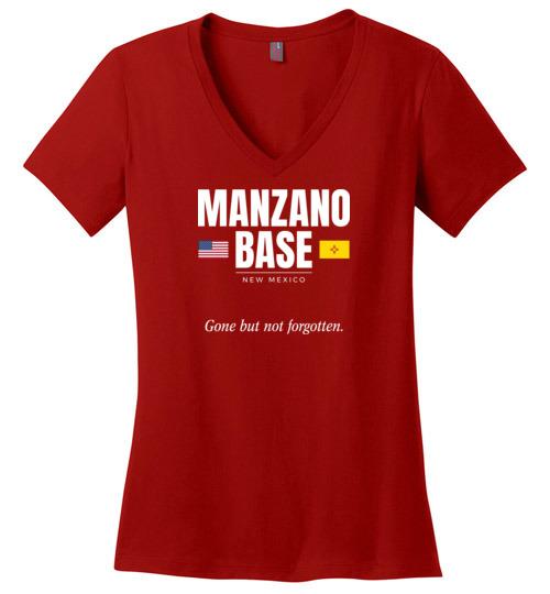 Manzano Base "GBNF" - Women's V-Neck T-Shirt