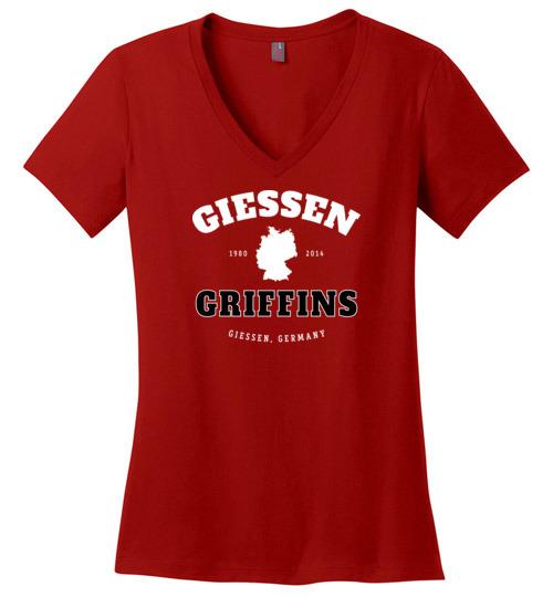 Giessen Griffins - Women's V-Neck T-Shirt