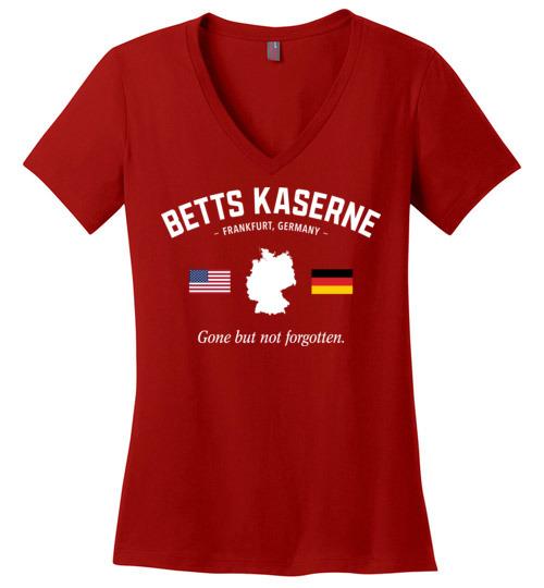 Betts Kaserne "GBNF" - Women's V-Neck T-Shirt