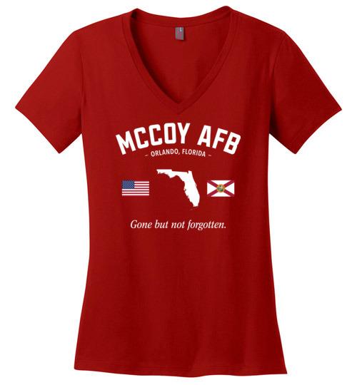 McCoy AFB "GBNF" - Women's V-Neck T-Shirt
