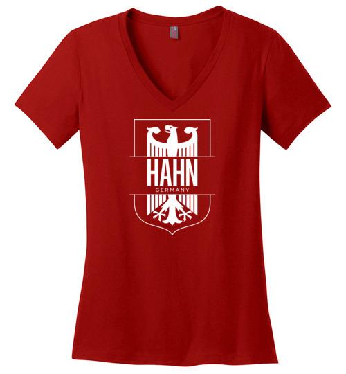 Load image into Gallery viewer, Hahn, Germany - Women&#39;s V-Neck T-Shirt
