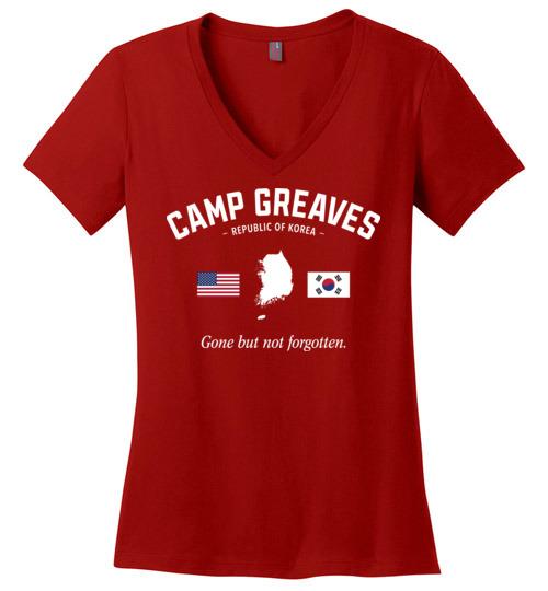 Camp Greaves "GBNF" - Women's V-Neck T-Shirt