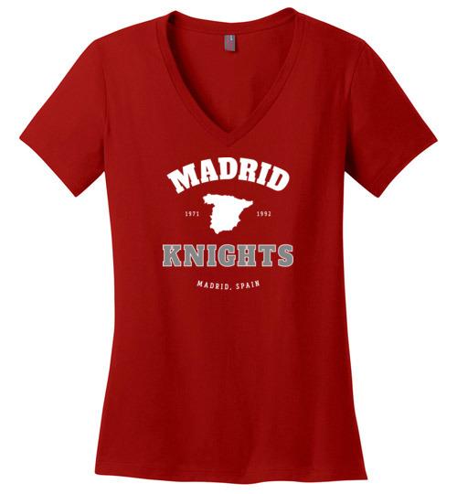 Madrid Knights - Women's V-Neck T-Shirt
