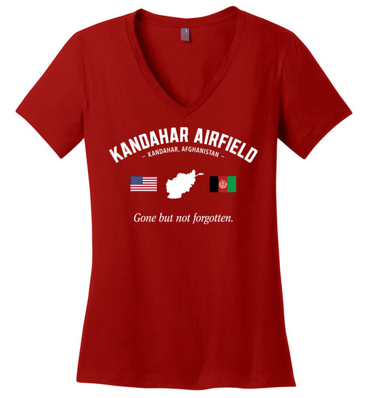 Kandahar Airfield "GBNF" - Women's V-Neck T-Shirt