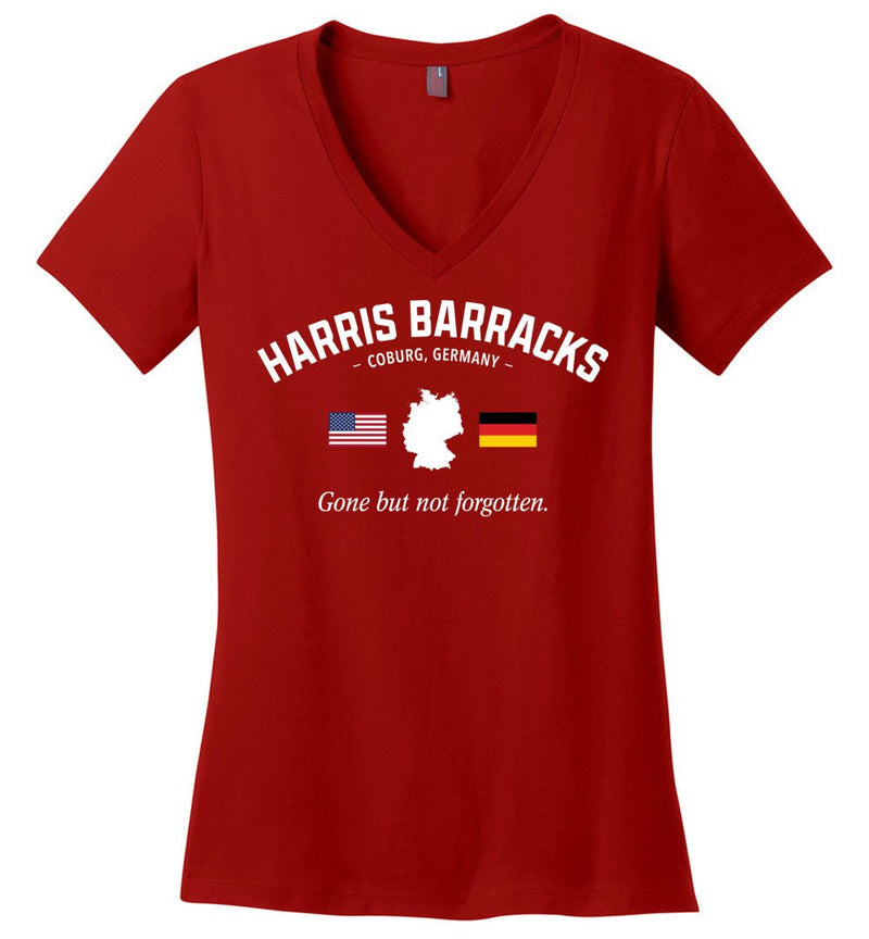 Load image into Gallery viewer, Harris Barracks &quot;GBNF&quot; - Women&#39;s V-Neck T-Shirt
