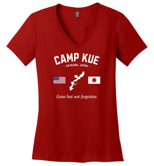 Camp Kue "GBNF" - Women's V-Neck T-Shirt