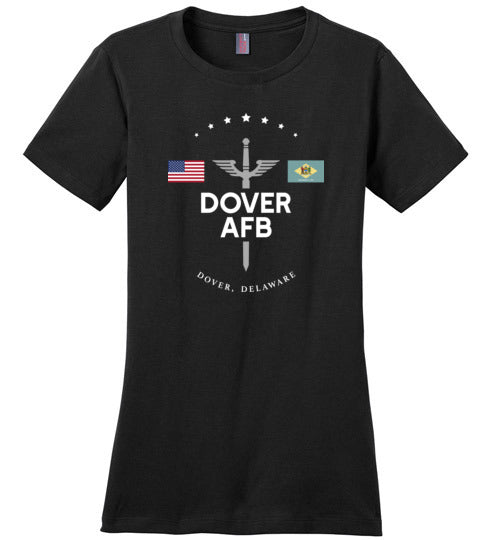 Dover AFB - Women's Crewneck T-Shirt-Wandering I Store