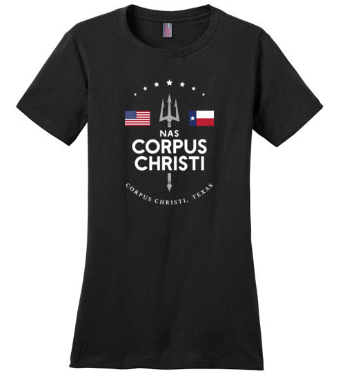 NAS Corpus Christi - Women's Crewneck T-Shirt-Wandering I Store