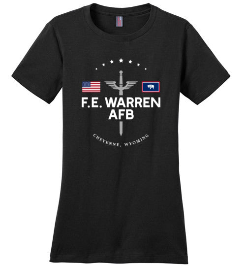 F. E. Warren AFB - Women's Crewneck T-Shirt-Wandering I Store
