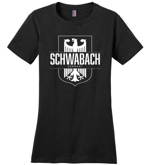 Load image into Gallery viewer, Schwabach, Germany - Women&#39;s Crewneck T-Shirt
