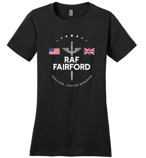 RAF Fairford - Women's Crewneck T-Shirt-Wandering I Store