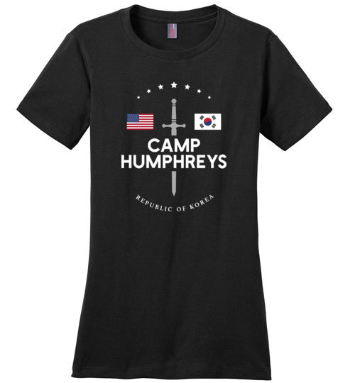 Camp Humphreys - Women's Crewneck T-Shirt-Wandering I Store