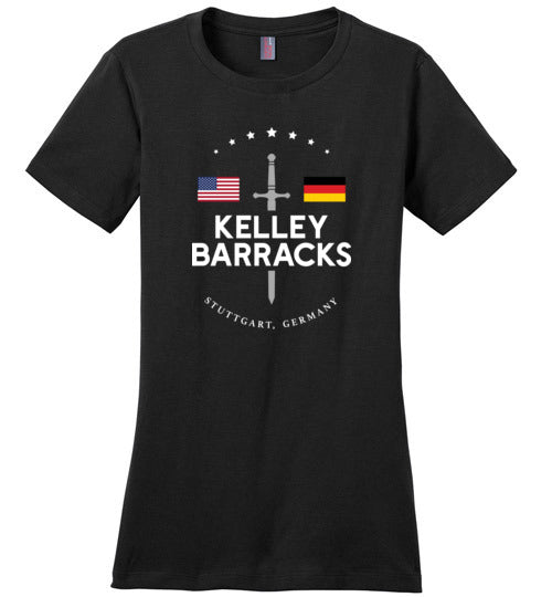 Load image into Gallery viewer, Kelley Barracks (Stuttgart) - Women&#39;s Crewneck T-Shirt-Wandering I Store
