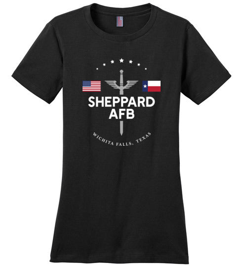 Load image into Gallery viewer, Sheppard AFB - Women&#39;s Crewneck T-Shirt-Wandering I Store

