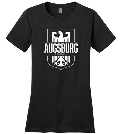 Load image into Gallery viewer, Augsburg, Germany - Women&#39;s Crewneck T-Shirt
