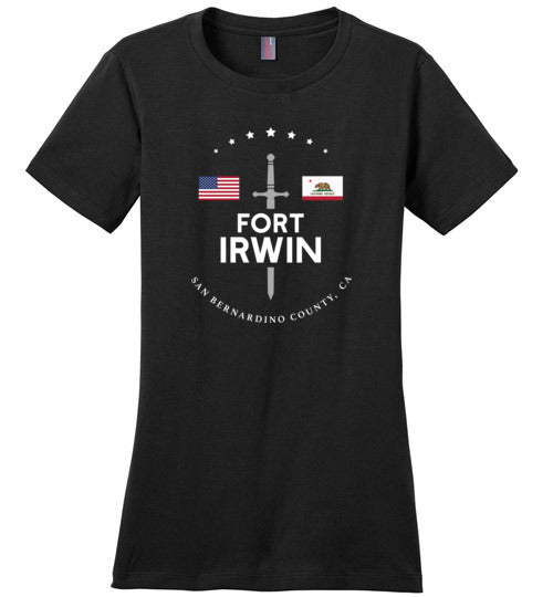 Fort Irwin - Women's Crewneck T-Shirt-Wandering I Store