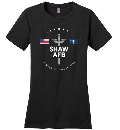 Shaw AFB - Women's Crewneck T-Shirt-Wandering I Store