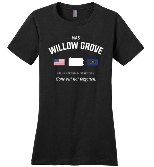 NAS Willow Grove "GBNF" - Women's Crewneck T-Shirt