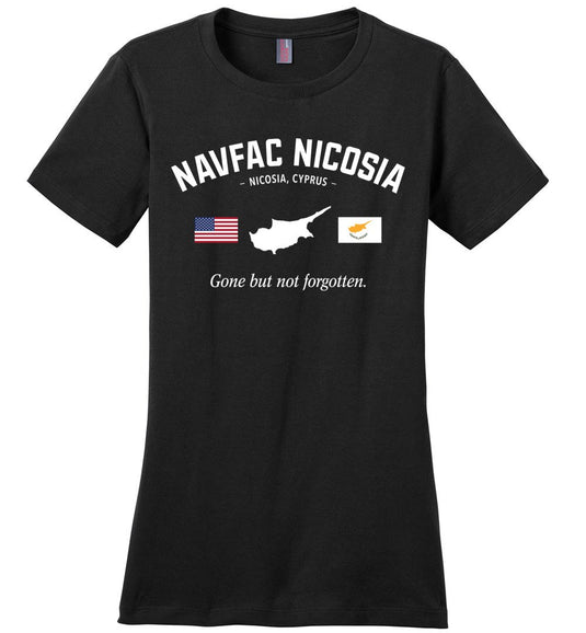 NAVFAC Nicosia "GBNF" - Women's Crewneck T-Shirt