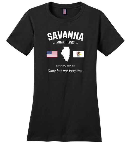 Savanna Army Depot "GBNF" - Women's Crewneck T-Shirt