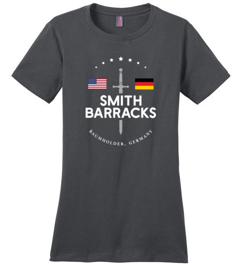 Load image into Gallery viewer, Smith Barracks (Baumholder) - Women&#39;s Crewneck T-Shirt-Wandering I Store
