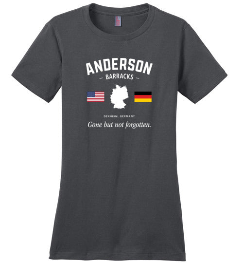 Anderson Barracks "GBNF" - Women's Crewneck T-Shirt-Wandering I Store