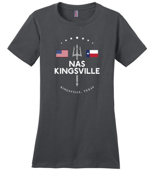 NAS Kingsville - Women's Crewneck T-Shirt-Wandering I Store