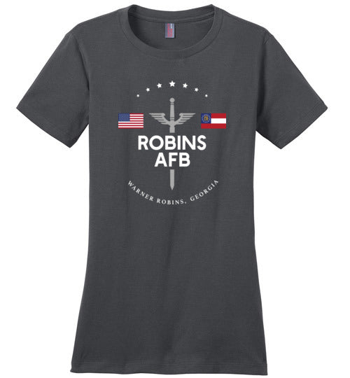 Robins AFB - Women's Crewneck T-Shirt-Wandering I Store