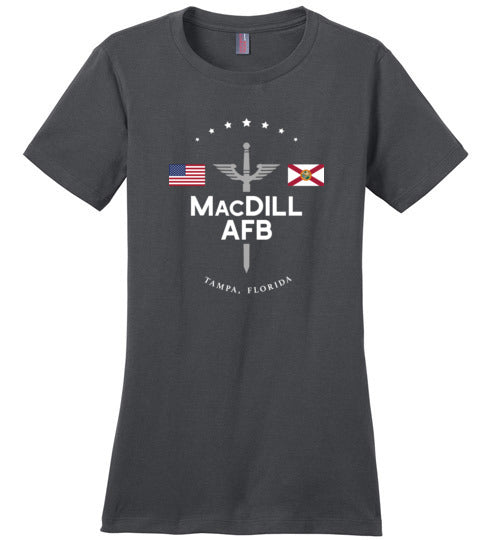 Load image into Gallery viewer, MacDill AFB - Women&#39;s Crewneck T-Shirt-Wandering I Store

