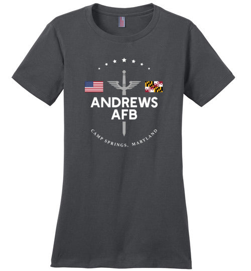 Andrews AFB - Women's Crewneck T-Shirt-Wandering I Store