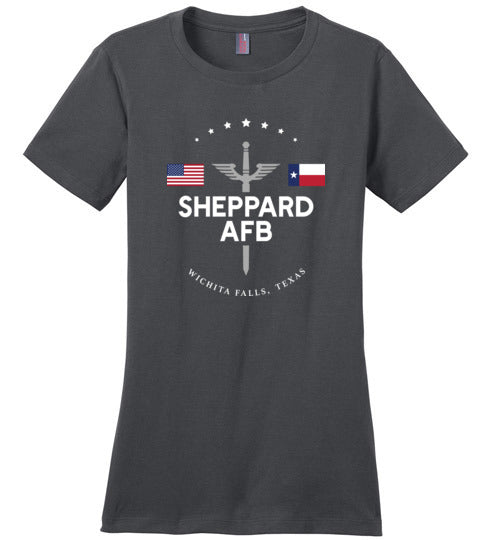 Load image into Gallery viewer, Sheppard AFB - Women&#39;s Crewneck T-Shirt-Wandering I Store
