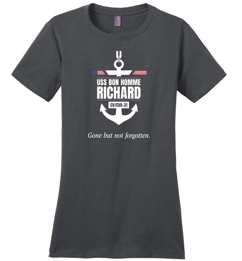 Load image into Gallery viewer, USS Bon Homme Richard CV/CVA-31 &quot;GBNF&quot; - Women&#39;s Crewneck T-Shirt
