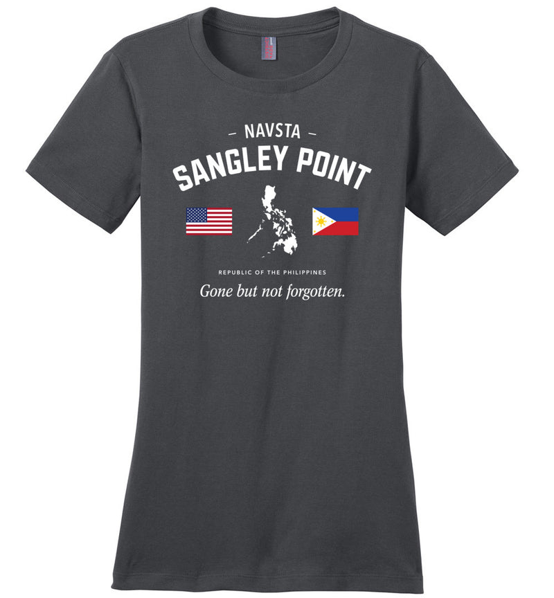 Load image into Gallery viewer, NAVSTA Sangley Point &quot;GBNF&quot; - Women&#39;s Crewneck T-Shirt

