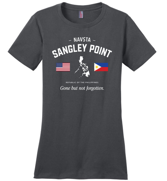NAVSTA Sangley Point "GBNF" - Women's Crewneck T-Shirt