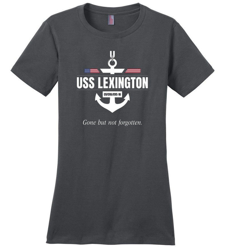 Load image into Gallery viewer, USS Lexington CV/CVA/CVS-16 &quot;GBNF&quot; - Women&#39;s Crewneck T-Shirt
