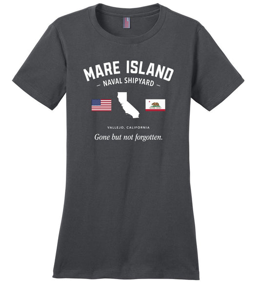 Mare Island Naval Shipyard "GBNF" - Women's Crewneck T-Shirt