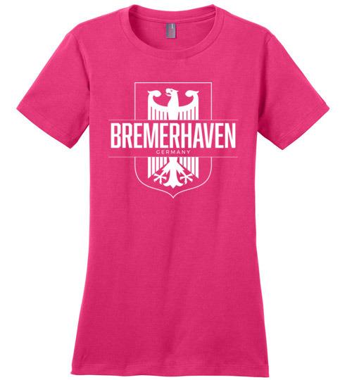 Load image into Gallery viewer, Bremerhaven, Germany - Women&#39;s Crewneck T-Shirt
