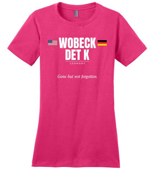 Wobeck Det K "GBNF" - Women's Crewneck T-Shirt