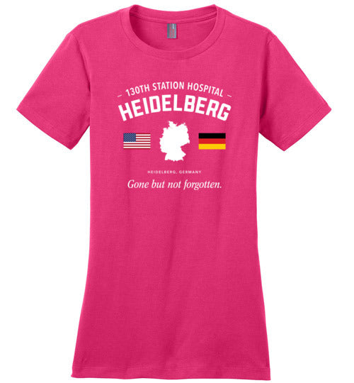 130th Station Hospital Heidelberg "GBNF" - Women's Crewneck T-Shirt-Wandering I Store
