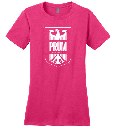 Prum, Germany - Women's Crewneck T-Shirt-Wandering I Store